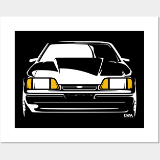 Foxbody Ford Mustang Notch Posters and Art